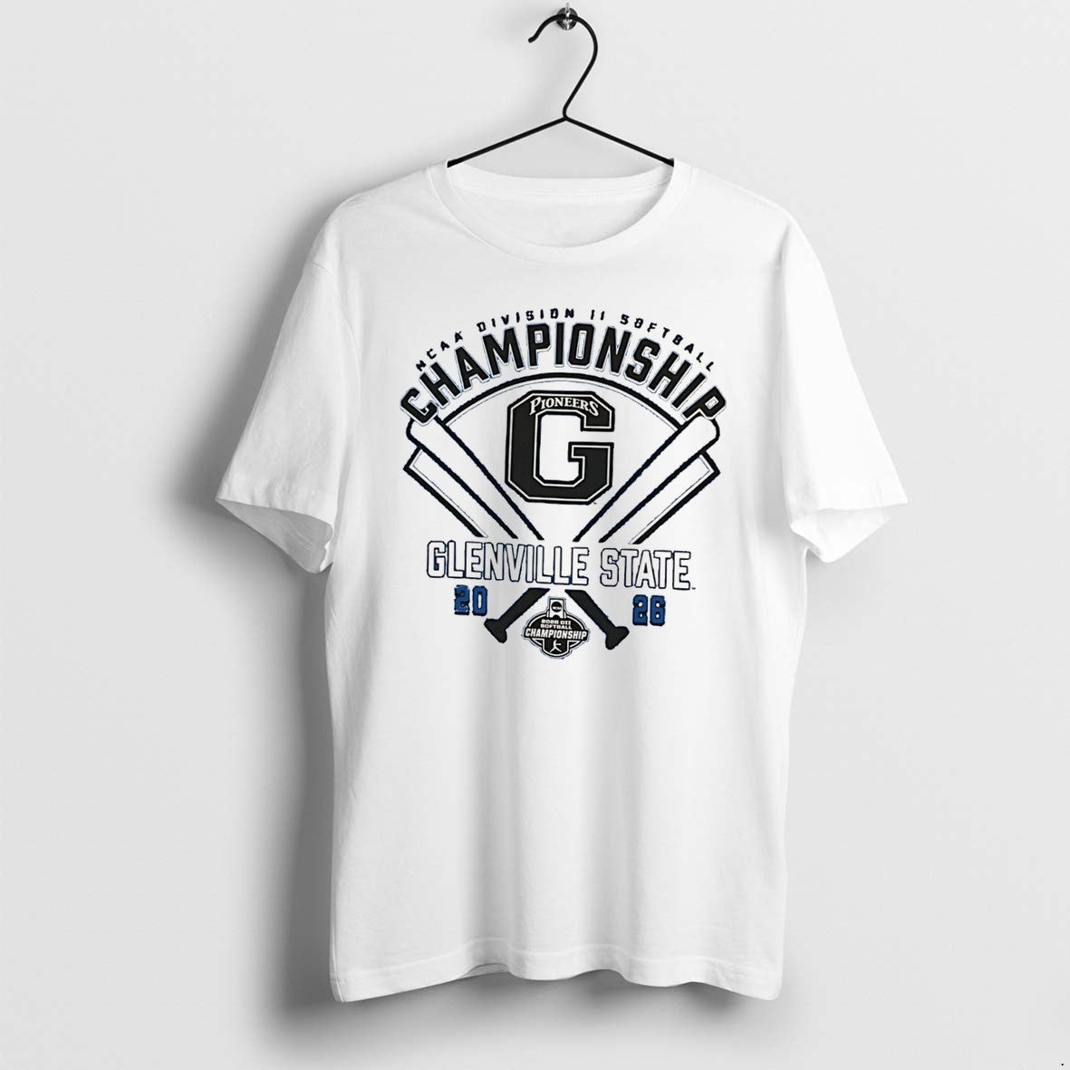 Official Glenville State Ncaa Division Ii Softball Championship 2026 Tee T Shirts Unisex T-shirt, Sweatshirt, Hoodie, Long Sleeve Tee - T-Shirt, Sweatshirt, Hoodie