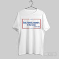 Official God Family Country In That Order Charlie Kirk T Shirt Unisex T-shirt, Sweatshirt, Hoodie, Long Sleeve Tee - T-Shirt, Sweatshirt, Hoodie
