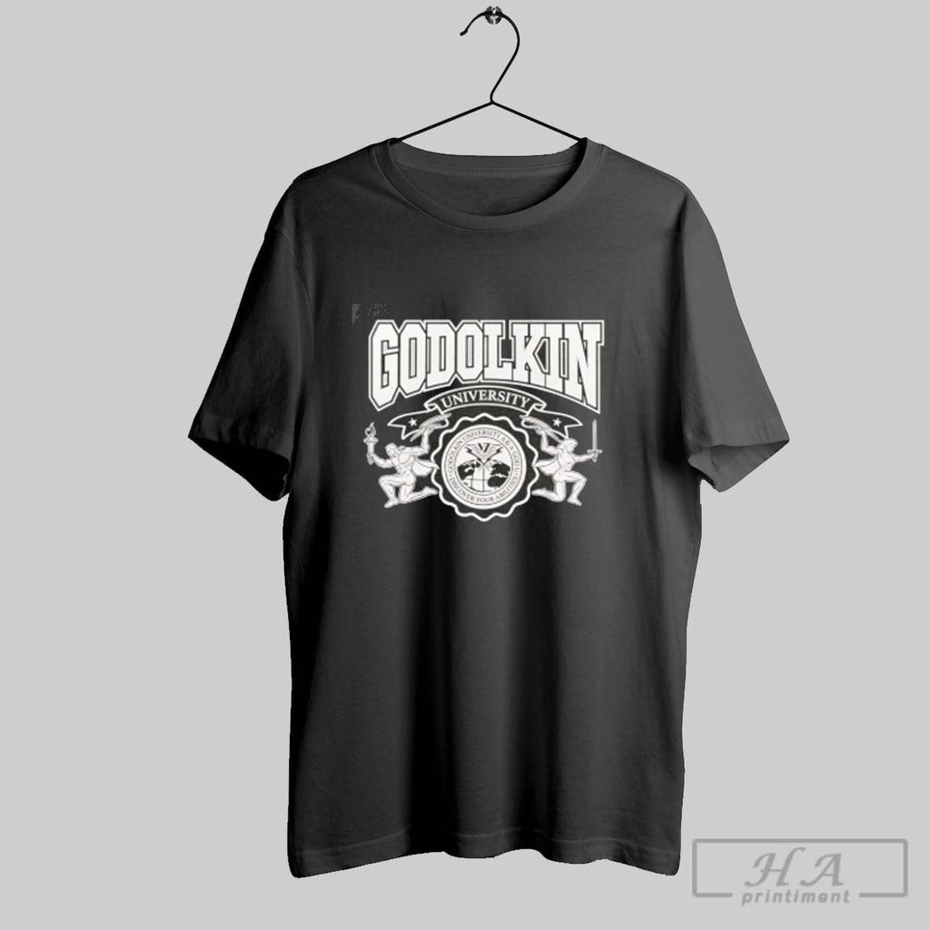 Official Godolkin University God U Logo Unisex T-shirt, Sweatshirt, Hoodie, Long Sleeve Tee - T-Shirt, Sweatshirt, Hoodie