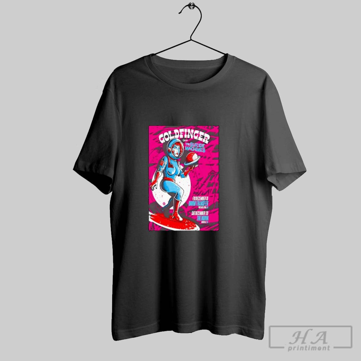 Official Goldfinger Dec 19 Philadelphia And Dec 20 Norfolk 2025 Poster Unisex T-shirt, Sweatshirt, Hoodie, Long Sleeve Tee - T-Shirt, Sweatshirt, Hoodie