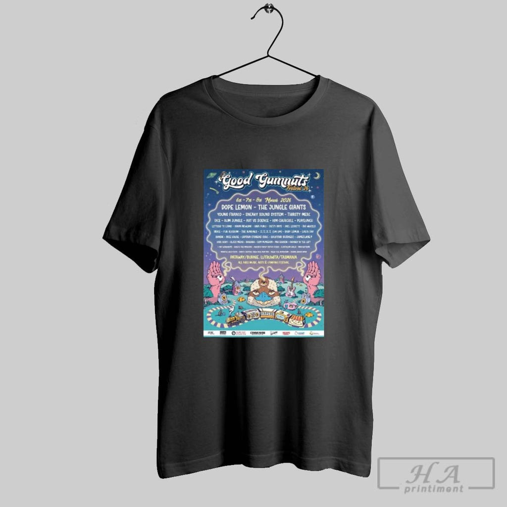 Official Good Gumnuts Festival March 6 8 2026 Events Unisex T-shirt, Sweatshirt, Hoodie, Long Sleeve Tee - T-Shirt, Sweatshirt, Hoodie