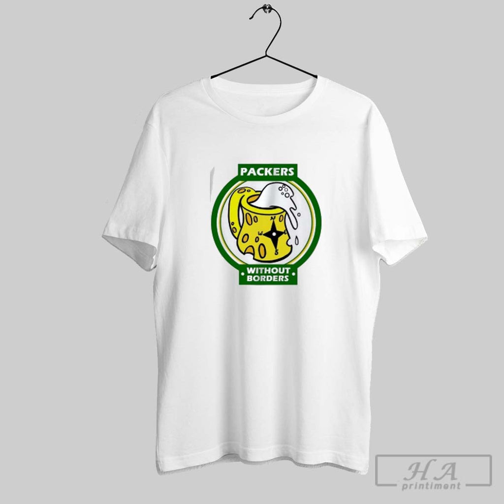 Official Green Bay Packers Without Borders Unisex T-shirt, Sweatshirt, Hoodie, Long Sleeve Tee - T-Shirt, Sweatshirt, Hoodie