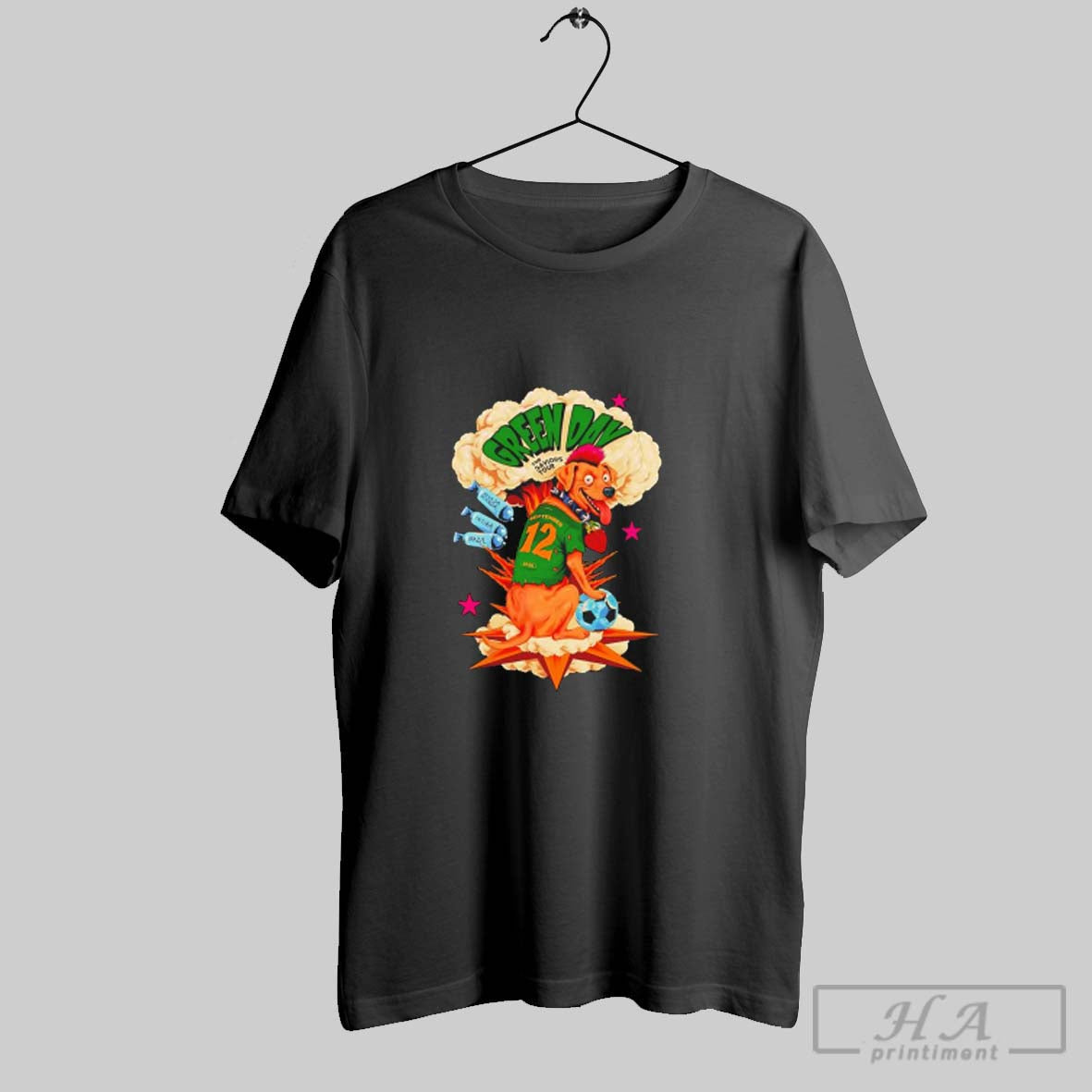 Official Green Day The Saviors Tour 2025 Unisex T-shirt, Sweatshirt, Hoodie, Long Sleeve Tee - T-Shirt, Sweatshirt, Hoodie