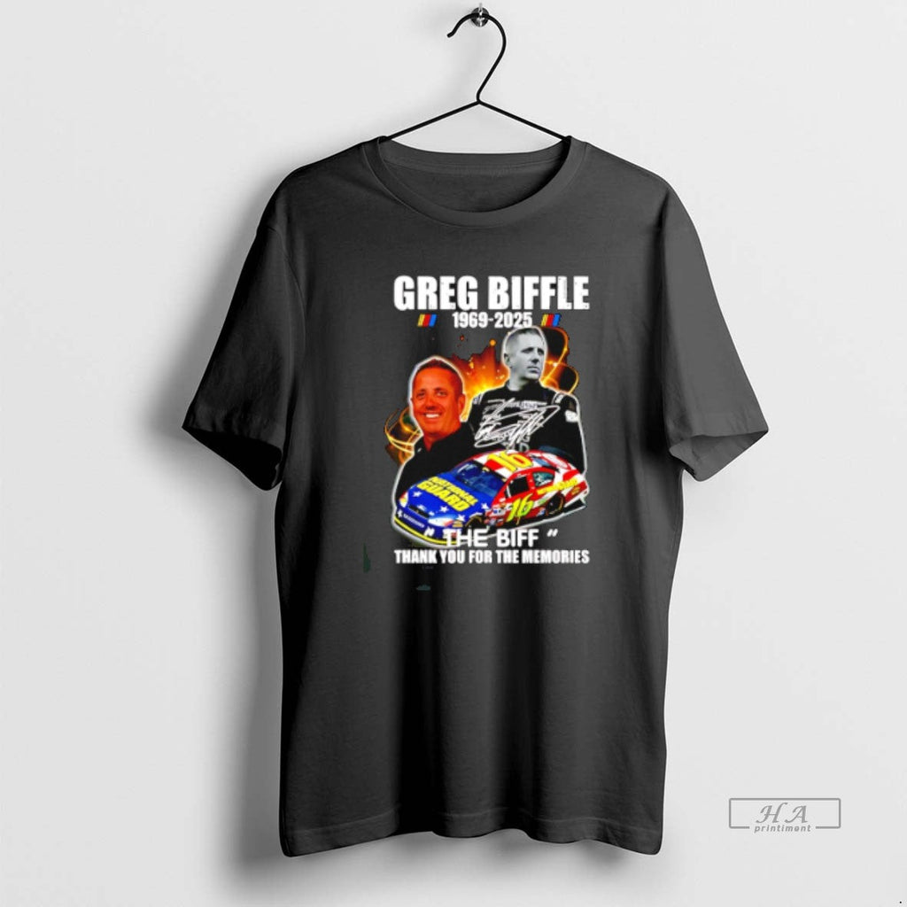 Official Greg Biffle 1969 2025 Biff Thank You Memories T-Shirts, Hoodie, Sweatshirt - T-Shirt, Sweatshirt, Hoodie