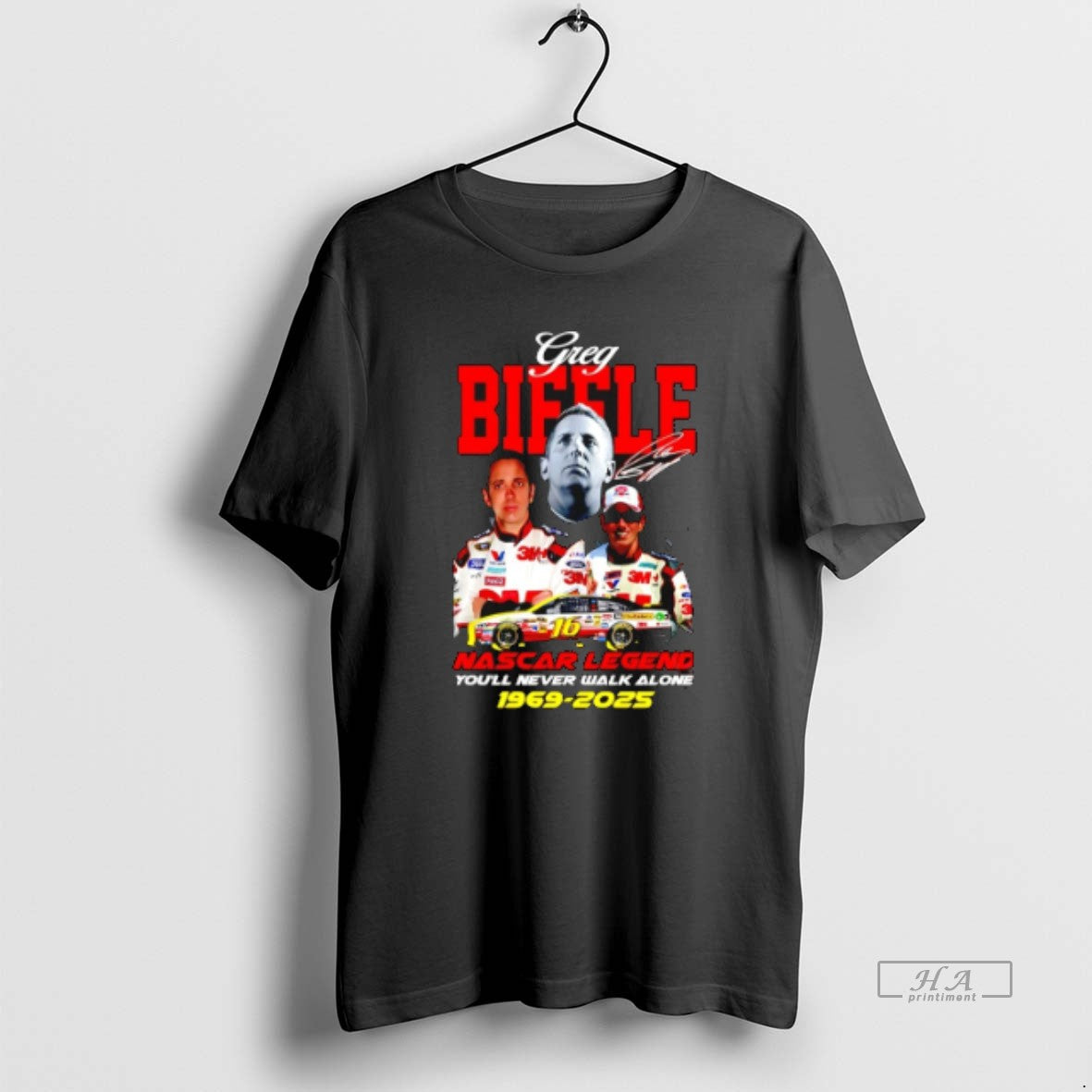 Official Greg Biffle Nascar Legend Youll Never Walk Alone 1969 2025 T-Shirts, Hoodie, Sweatshirt - T-Shirt, Sweatshirt, Hoodie