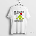 Official Grinch Santa Middle Finger Fuckzilla Definition Monstrous Version Yourself T-Shirts, Hoodie, Sweatshirt - T-Shirt, Sweatshirt, Hoodie