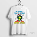 Official Grinch Santa Course I Talk Myself Sometimes I Need Expert Advice T-Shirts, Hoodie, Sweatshirt - T-Shirt, Sweatshirt, Hoodie