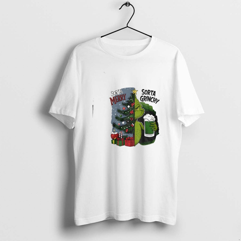 Official Grinch Sorta Merry Sorta Grinchy Tree T-Shirts, Hoodie, Sweatshirt - T-Shirt, Sweatshirt, Hoodie