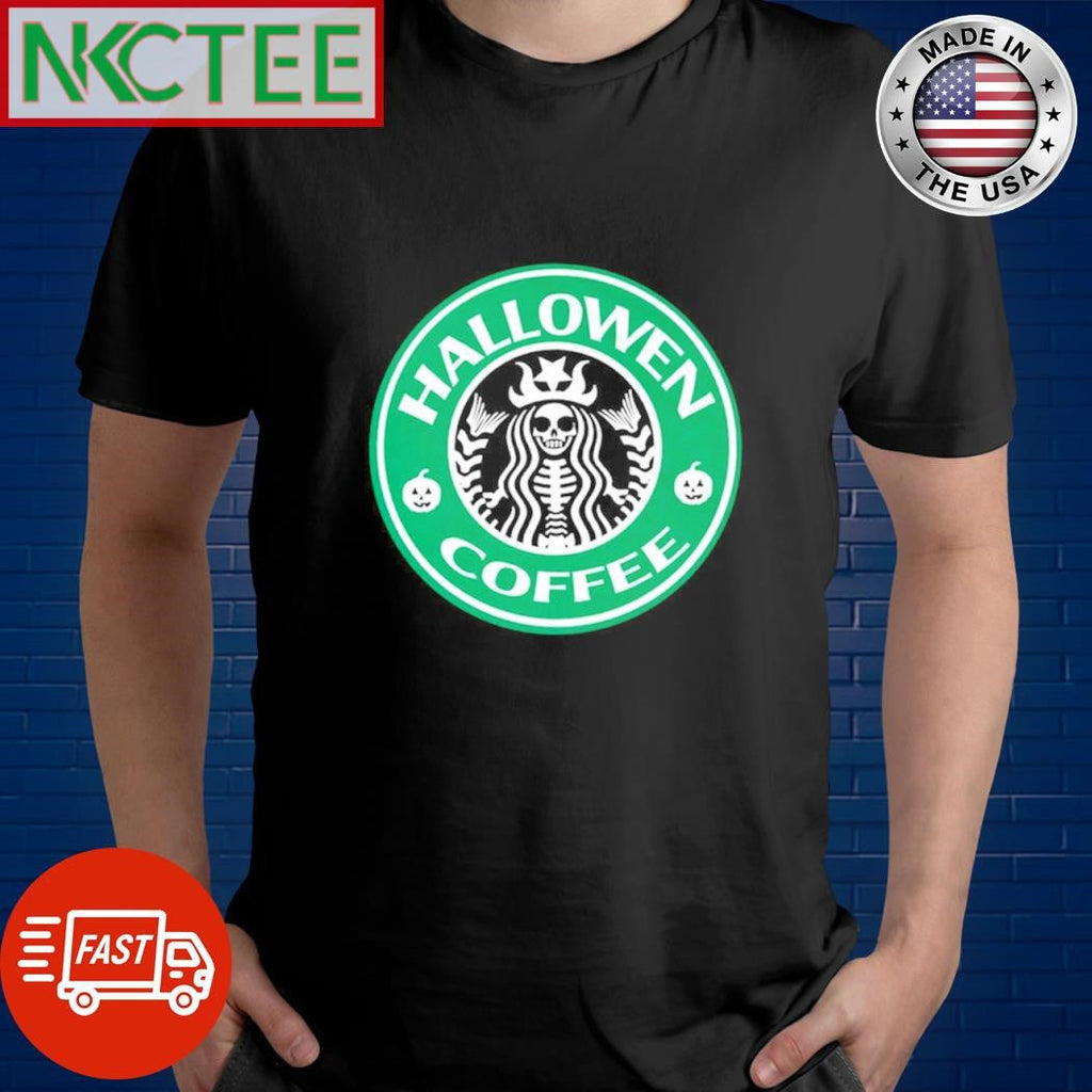 Official Halloween coffee Starbucks shirt Unisex T-shirt, Sweatshirt, Hoodie, Long Sleeve Tee - T-Shirt, Sweatshirt, Hoodie