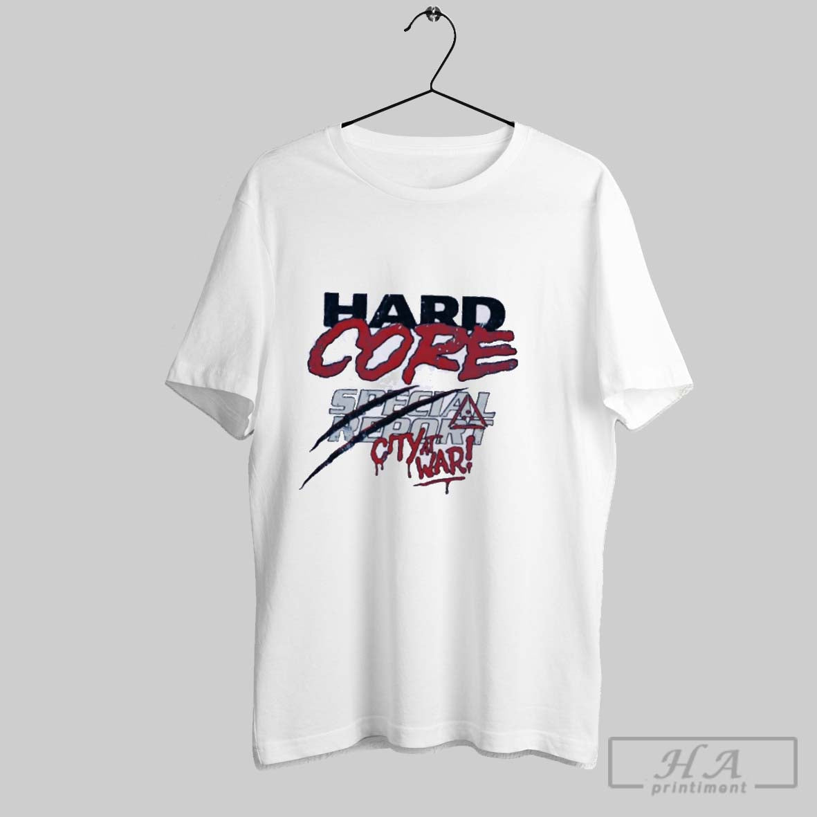 Official Hard Core With Tony Pope City At War Unisex T-shirt, Sweatshirt, Hoodie, Long Sleeve Tee - T-Shirt, Sweatshirt, Hoodie