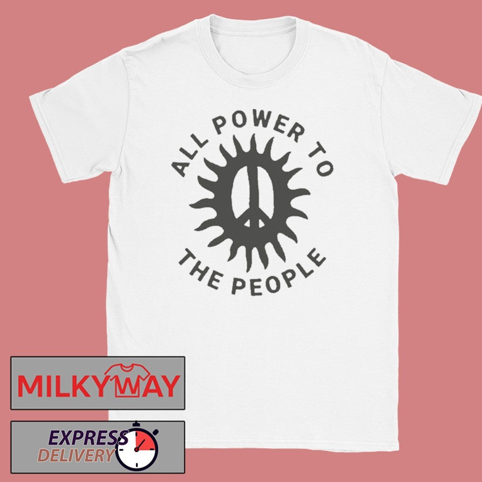 Hayley Williams White T-Shirt All Powel To The People 2026 shirt Unisex T-shirt, Sweatshirt, Hoodie, Long Sleeve Tee - T-Shirt, Sweatshirt, Hoodie