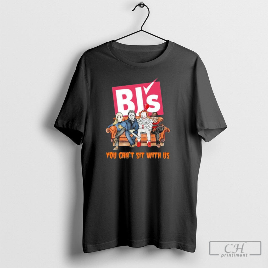 Official Horror Film You Cant Sit With Us Bjs Wholesale Club Logo Shirt Unisex T-shirt, Sweatshirt, Hoodie, Long Sleeve Tee - T-Shirt, Sweatshirt, Hoodie
