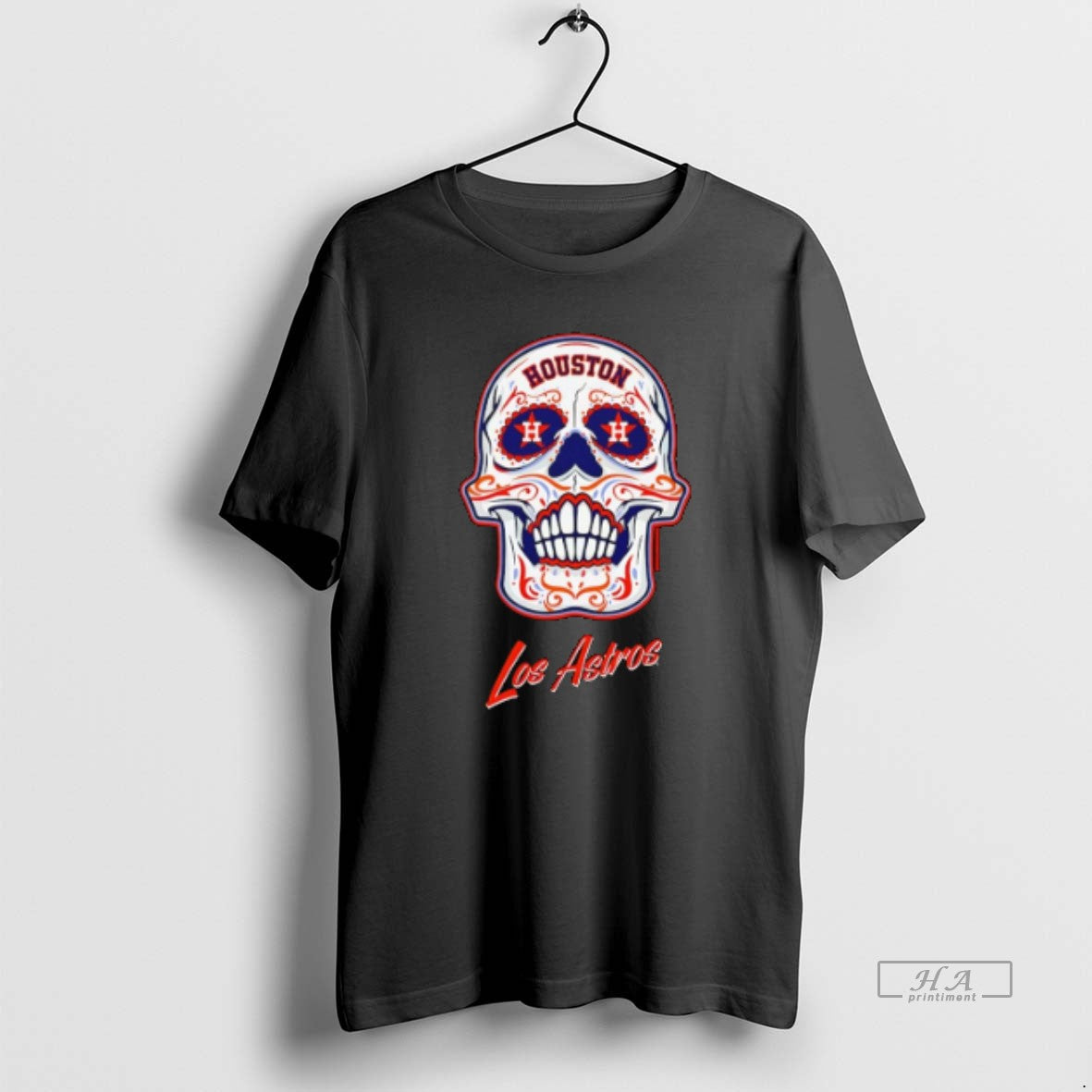 Official Houston Astros Sugar Skull Logo T-Shirts, Hoodie, Sweatshirt - T-Shirt, Sweatshirt, Hoodie