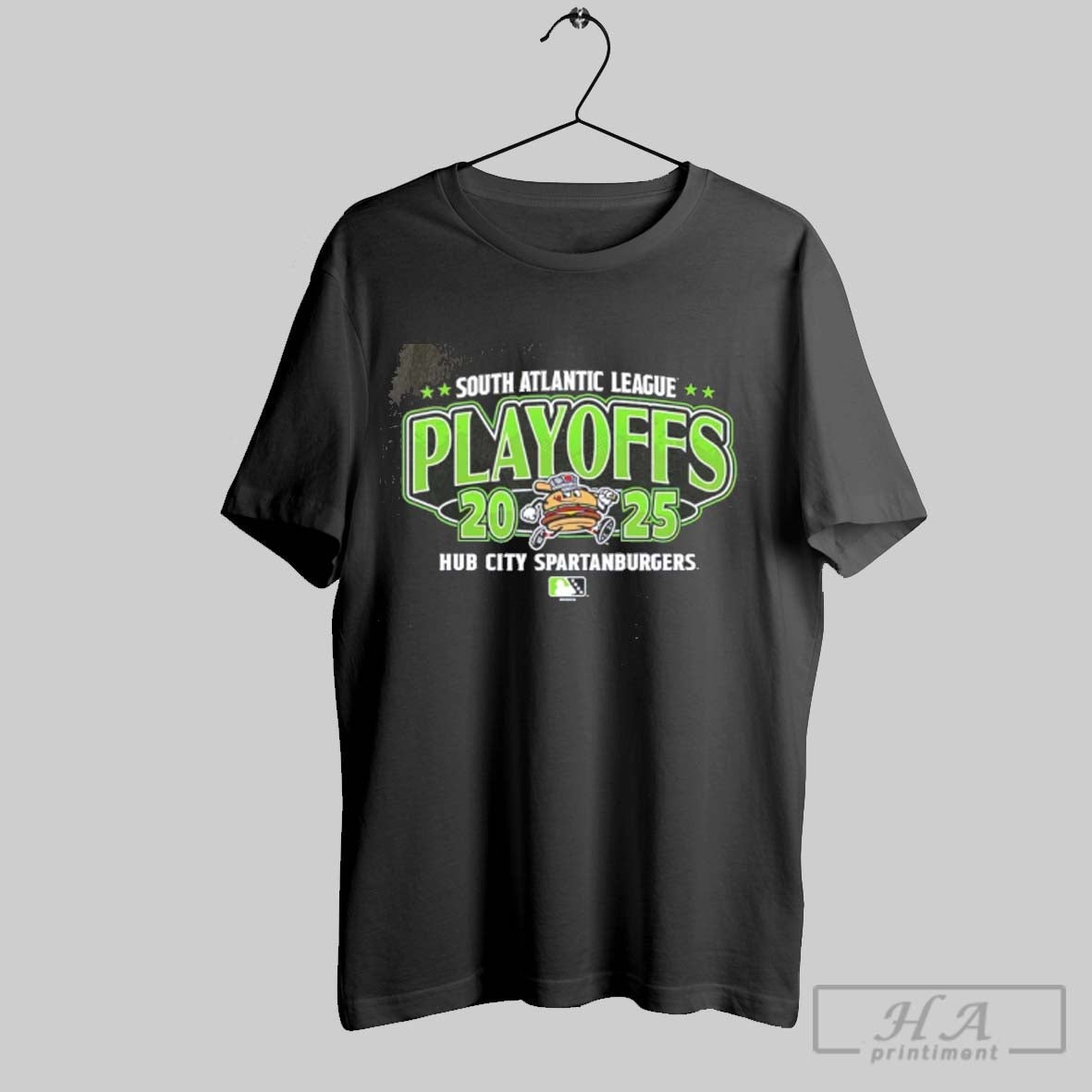 Official Hub City Spartanburgers 2025 Playoffs Sal Unisex T-shirt, Sweatshirt, Hoodie, Long Sleeve Tee - T-Shirt, Sweatshirt, Hoodie