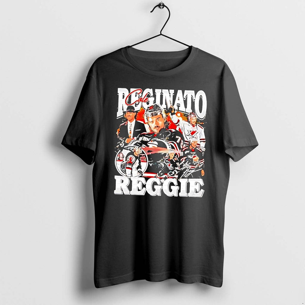 Official Huntsville Havoc Cole Reginato Reggie Signature Black T Shirts Jpg Unisex T-shirt, Sweatshirt, Hoodie, Long Sleeve Tee - T-Shirt, Sweatshirt, Hoodie