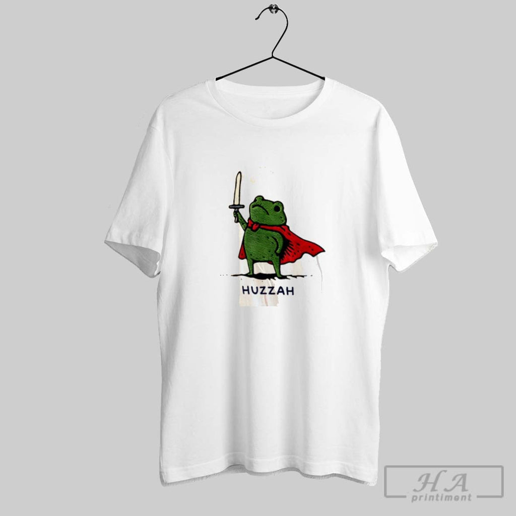 Official Huzzah Frog Superfrog Unisex T-shirt, Sweatshirt, Hoodie, Long Sleeve Tee - T-Shirt, Sweatshirt, Hoodie
