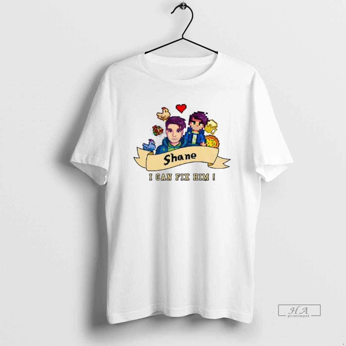 Official I Can Fix Him X Stardew Valley Shane T-Shirts, Hoodie, Sweatshirt - T-Shirt, Sweatshirt, Hoodie
