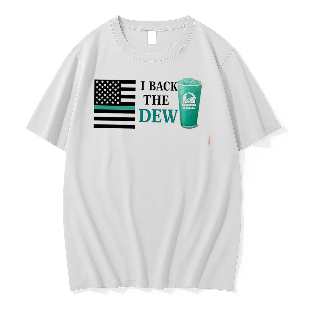 Official I Back The Dew Baco Tell Tee T Shirts Jpg Unisex T-shirt, Sweatshirt, Hoodie, Long Sleeve Tee - T-Shirt, Sweatshirt, Hoodie