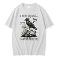Official I Bury Things Maybe People Maybe Plants Crow Shovel Skull T Shirts Jpg Unisex T-shirt, Sweatshirt, Hoodie, Long Sleeve Tee - T-Shirt, Sweatshirt, Hoodie