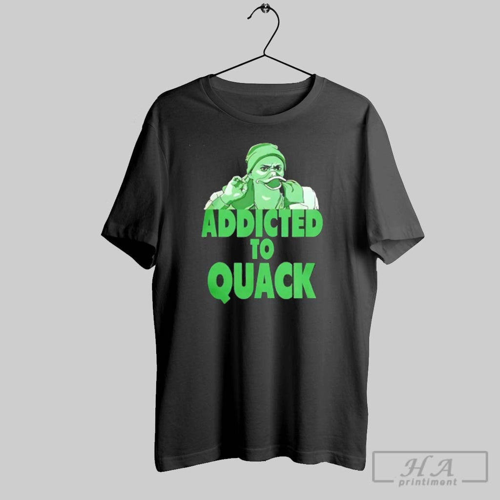 Official I Duck Oregon Addicted To Quack Gameday Unisex T-shirt, Sweatshirt, Hoodie, Long Sleeve Tee - T-Shirt, Sweatshirt, Hoodie