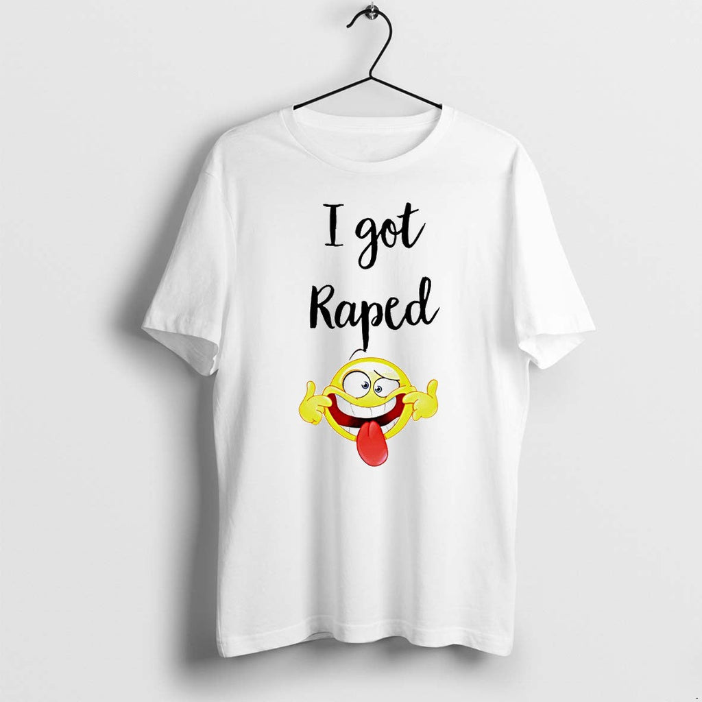 Official I Got Raped Icon Funny Meme T Shirts Jpg Unisex T-shirt, Sweatshirt, Hoodie, Long Sleeve Tee - T-Shirt, Sweatshirt, Hoodie
