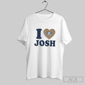 Official I Love Josh Dallas Georgia Southern Unisex T-shirt, Sweatshirt, Hoodie, Long Sleeve Tee - T-Shirt, Sweatshirt, Hoodie