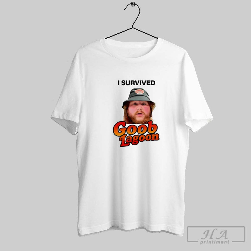 Official I Survived Goob Lagoon Unisex T-shirt, Sweatshirt, Hoodie, Long Sleeve Tee - T-Shirt, Sweatshirt, Hoodie