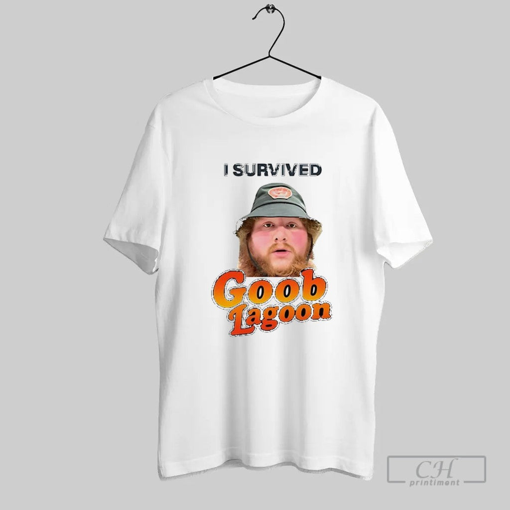 Official I Survived Goob Lagoon T Shirt Unisex T-shirt, Sweatshirt, Hoodie, Long Sleeve Tee - T-Shirt, Sweatshirt, Hoodie
