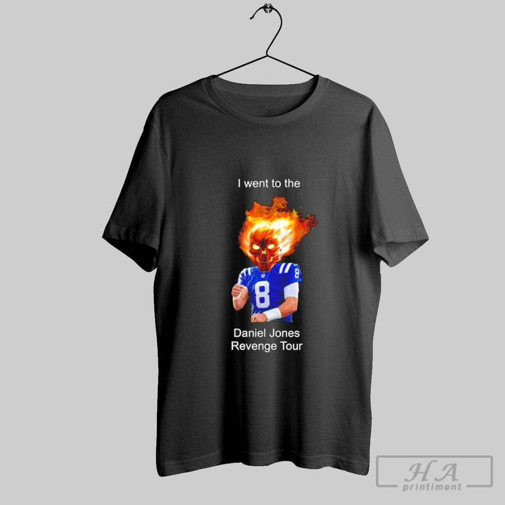 Official I Went To The Daniel Jones Revenge Tour Unisex T-shirt, Sweatshirt, Hoodie, Long Sleeve Tee - T-Shirt, Sweatshirt, Hoodie