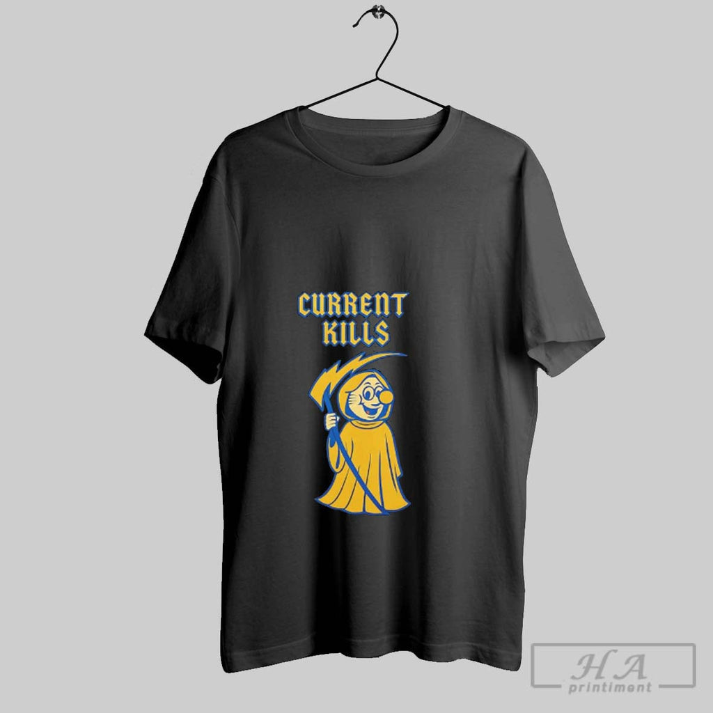 Official Ibew 48 Current Kills Unisex T-shirt, Sweatshirt, Hoodie, Long Sleeve Tee - T-Shirt, Sweatshirt, Hoodie