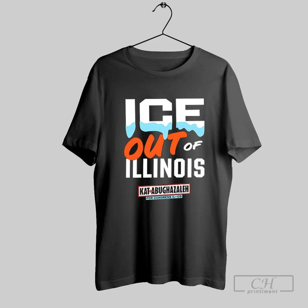 Official Ice Out Of Illinois T Shirt Unisex T-shirt, Sweatshirt, Hoodie, Long Sleeve Tee - T-Shirt, Sweatshirt, Hoodie