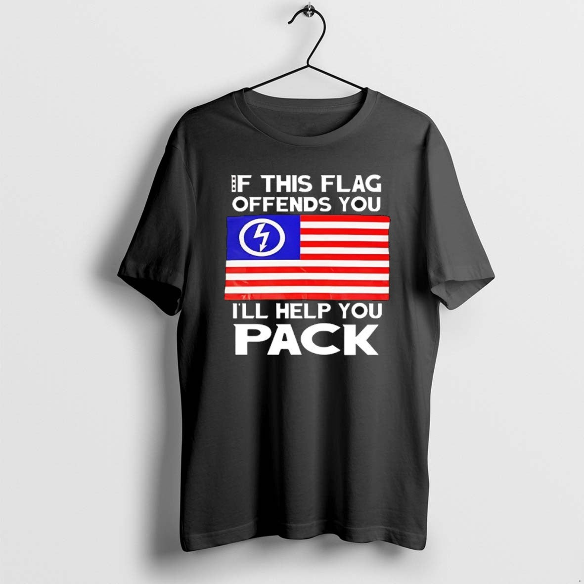 Official If This Flag Offends You Ill Help You Pack T-Shirts, Hoodie, Sweatshirt - T-Shirt, Sweatshirt, Hoodie