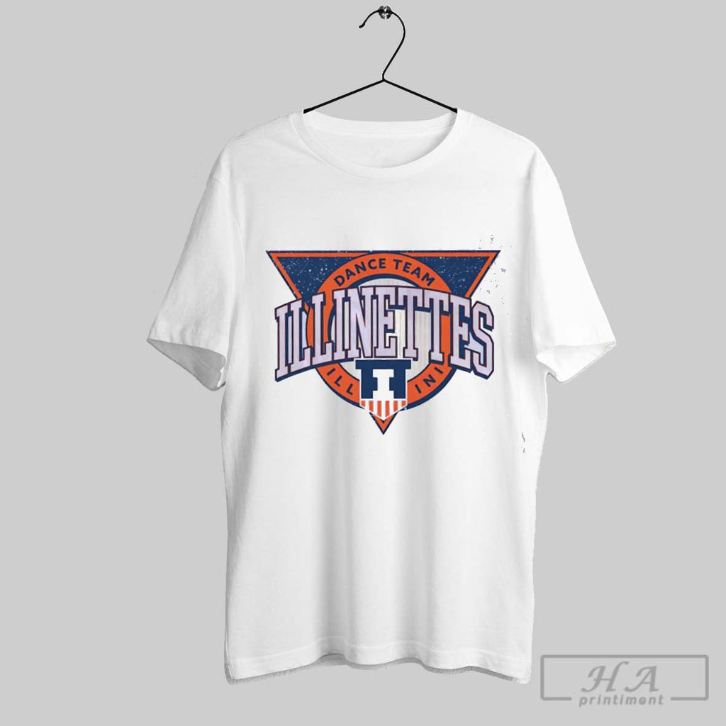 Official Illinois Fighting Illini Illinettes Dance Team Unisex T-shirt, Sweatshirt, Hoodie, Long Sleeve Tee - T-Shirt, Sweatshirt, Hoodie