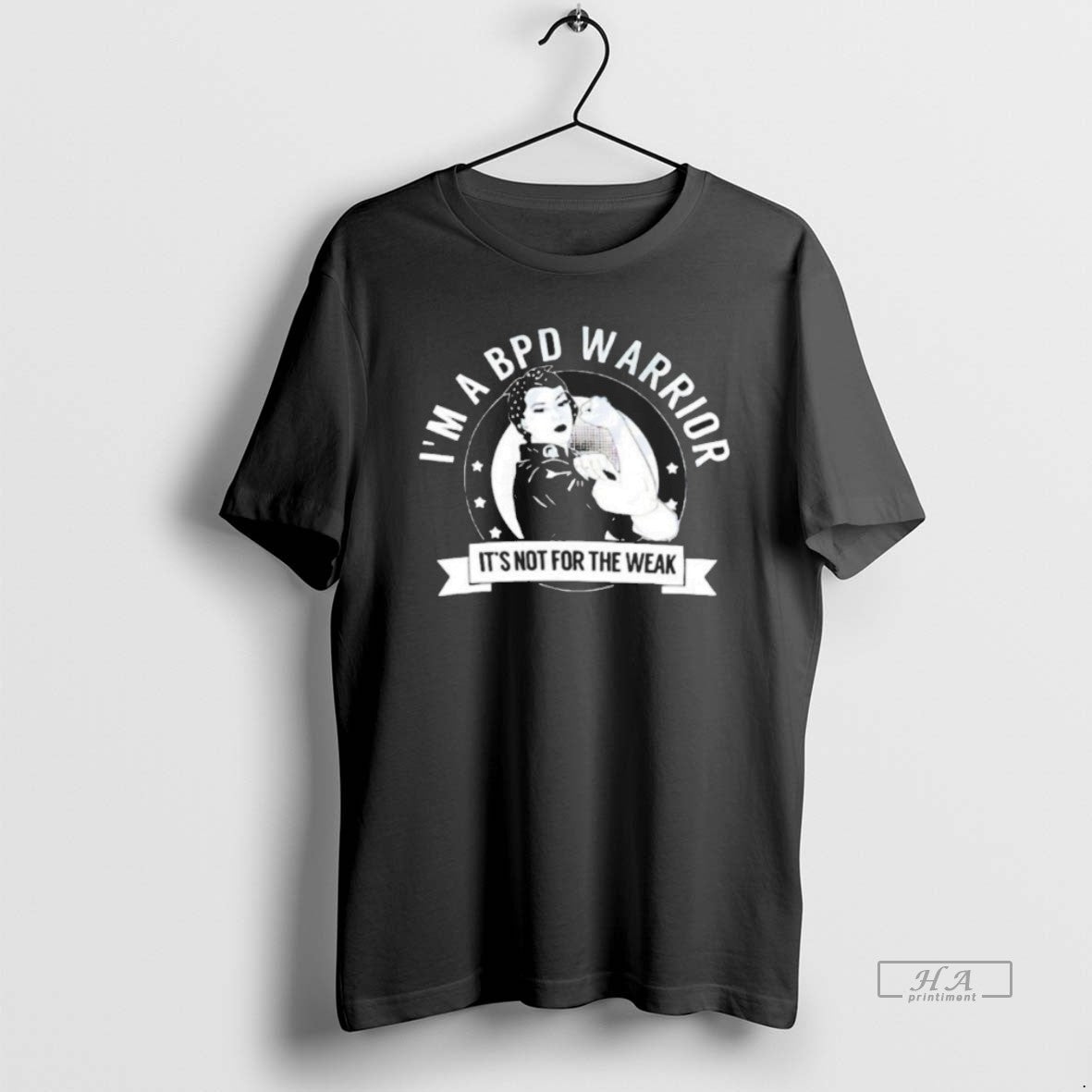 Official Im Bpd Warrior Not Weak T-Shirts, Hoodie, Sweatshirt - T-Shirt, Sweatshirt, Hoodie