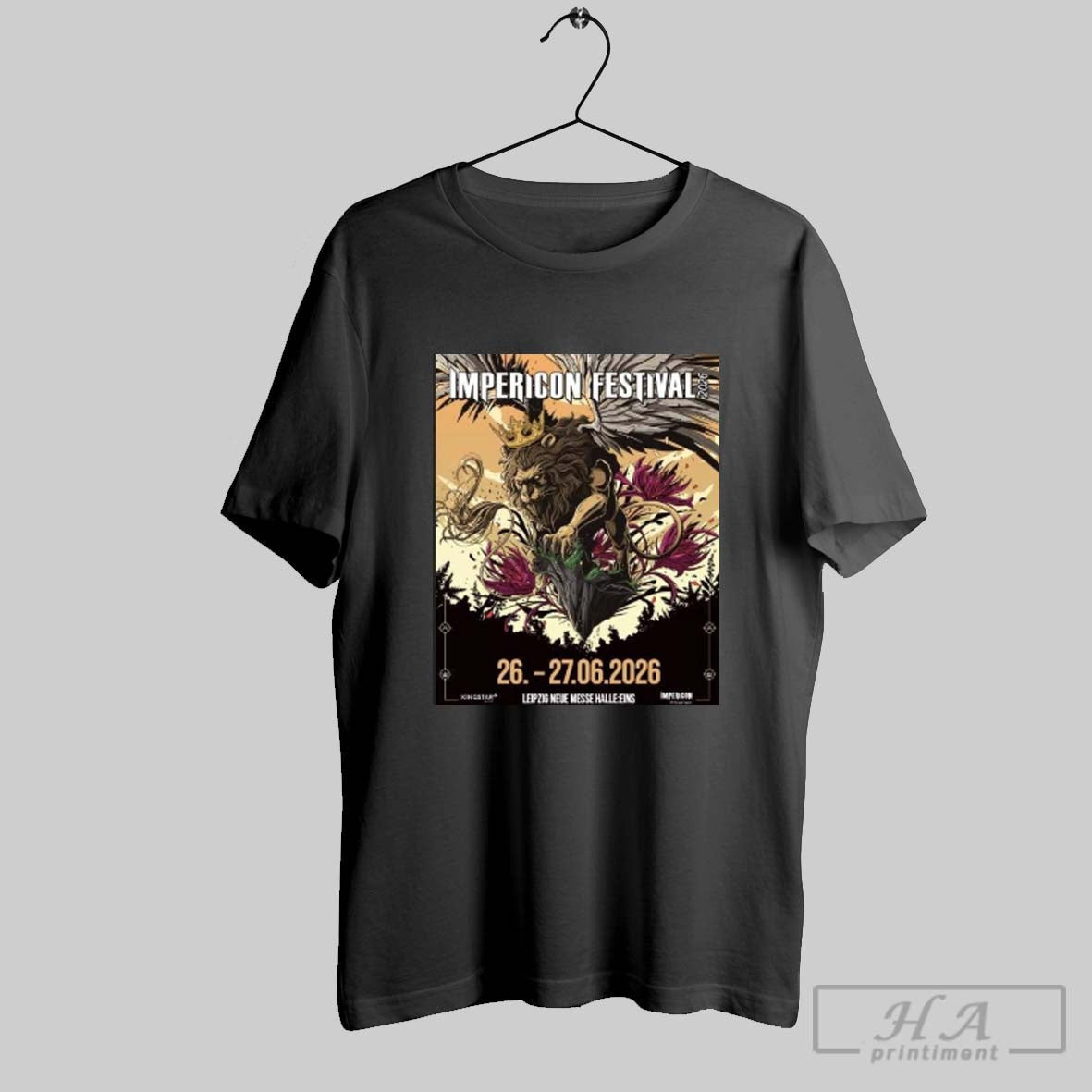 Official Impericon Festival Jun 26 27 2026 Leipzig Messe In Leipzig Germany Unisex T-shirt, Sweatshirt, Hoodie, Long Sleeve Tee - T-Shirt, Sweatshirt, Hoodie