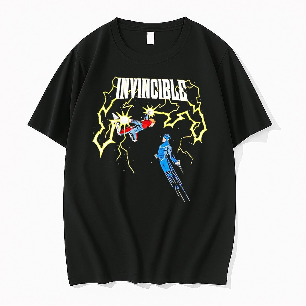 Official Invincible Vs Powerplex Black T Shirts Jpg Unisex T-shirt, Sweatshirt, Hoodie, Long Sleeve Tee - T-Shirt, Sweatshirt, Hoodie