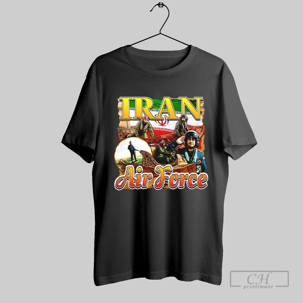 Official Iran Air Force T Shirt Unisex T-shirt, Sweatshirt, Hoodie, Long Sleeve Tee - T-Shirt, Sweatshirt, Hoodie
