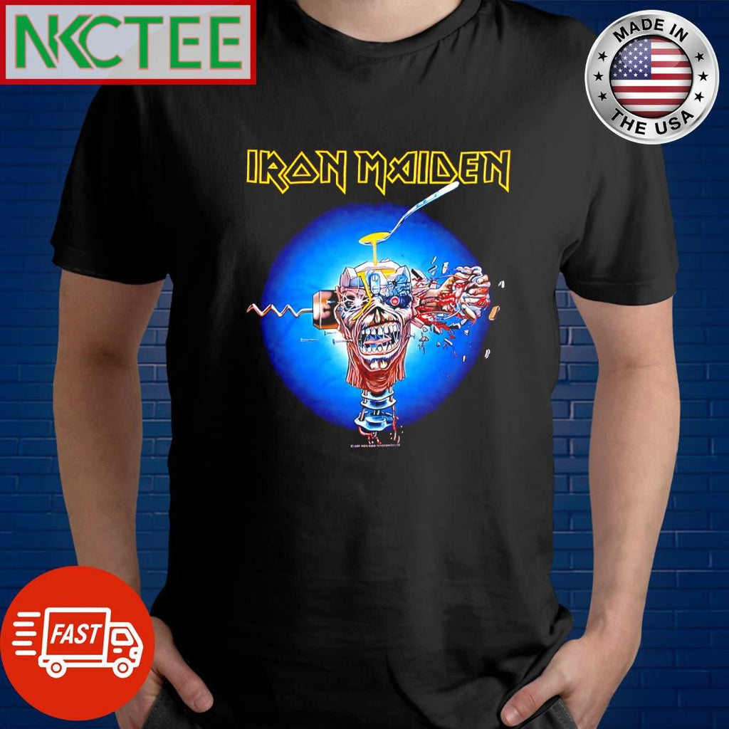 Official Iron Maiden Miley Cyrus shirt Unisex T-shirt, Sweatshirt, Hoodie, Long Sleeve Tee - T-Shirt, Sweatshirt, Hoodie