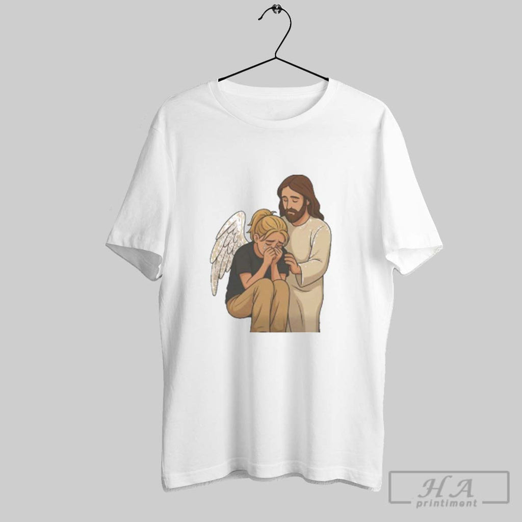 Official Iryna Zarutska Jesus Ukranian Girl Memorial Unisex T-shirt, Sweatshirt, Hoodie, Long Sleeve Tee - T-Shirt, Sweatshirt, Hoodie
