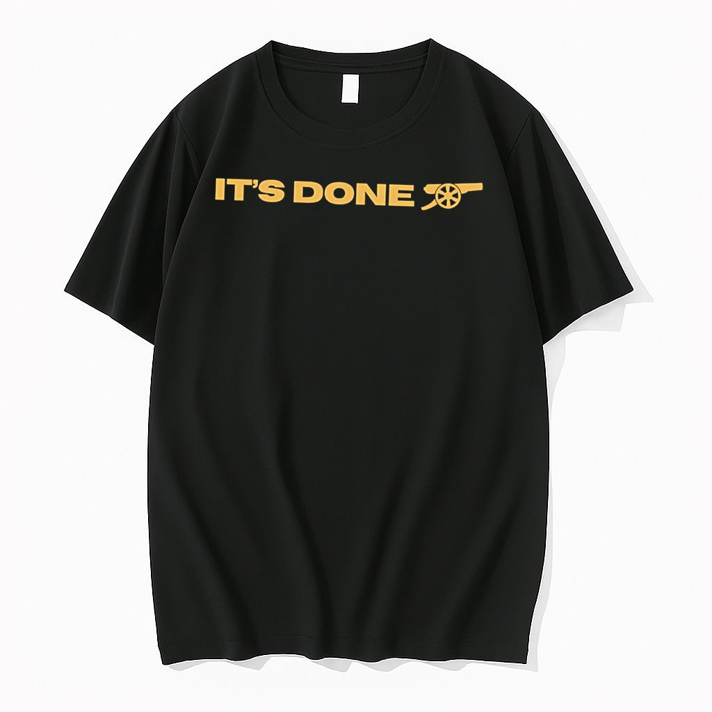 Official Its Done Arsenal Premier League Winners 2026 Tee T Shirts Jpg Unisex T-shirt, Sweatshirt, Hoodie, Long Sleeve Tee - T-Shirt, Sweatshirt, Hoodie