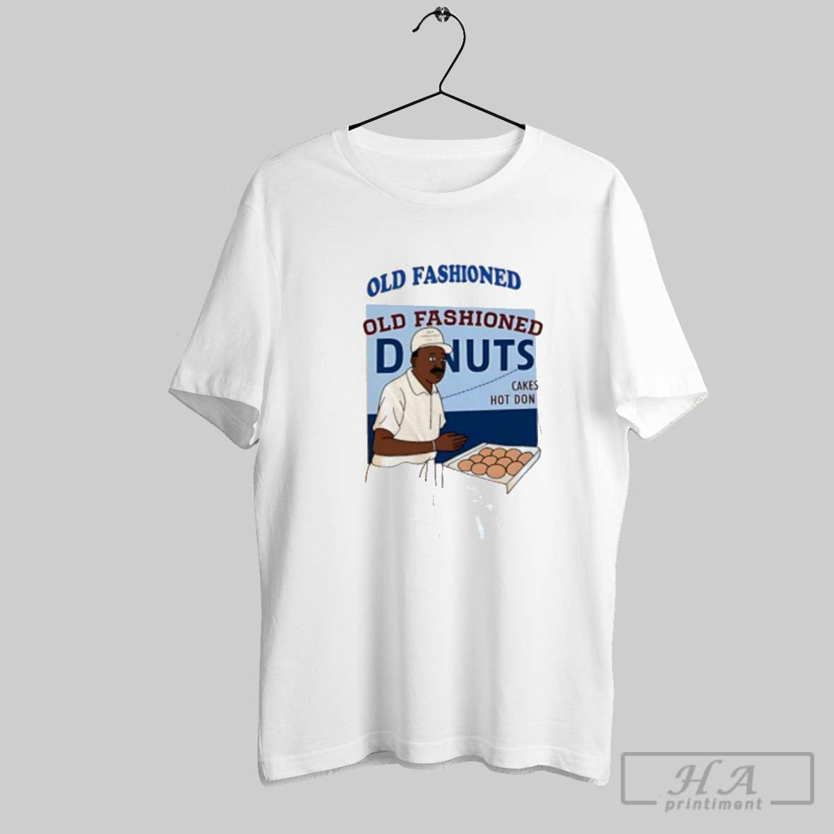 Official Jason Kelce Wearing Old Fashioned Donuts Unisex T-shirt, Sweatshirt, Hoodie, Long Sleeve Tee - T-Shirt, Sweatshirt, Hoodie