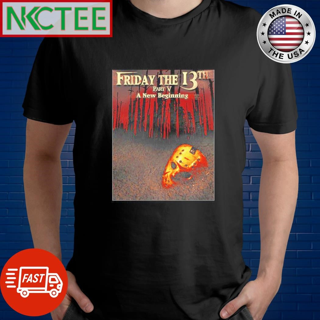 Official Jason Voorhees Friday the 13th A New Beginning Halloween shirt Unisex T-shirt, Sweatshirt, Hoodie, Long Sleeve Tee - T-Shirt, Sweatshirt, Hoodie
