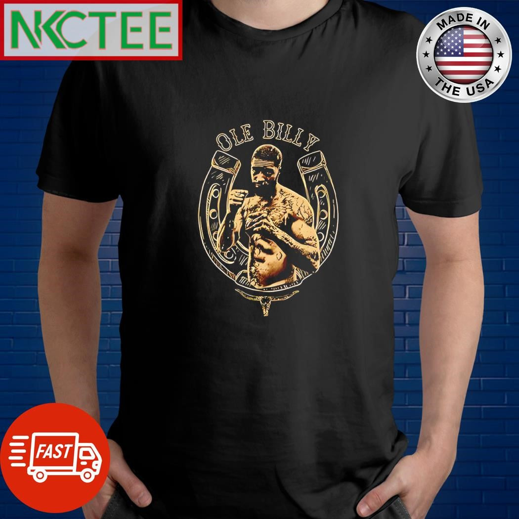 Official Jeremiah Ole Billy MMA horseshoe shirt Unisex T-shirt, Sweatshirt, Hoodie, Long Sleeve Tee - T-Shirt, Sweatshirt, Hoodie