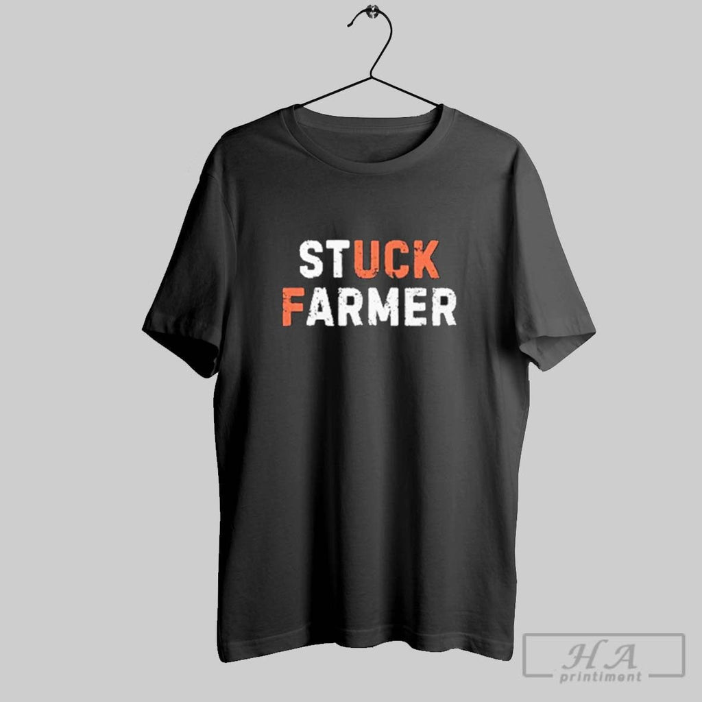 Official Jeremy Clarkson Stuck Farmer T Shirt Unisex T-shirt, Sweatshirt, Hoodie, Long Sleeve Tee - T-Shirt, Sweatshirt, Hoodie