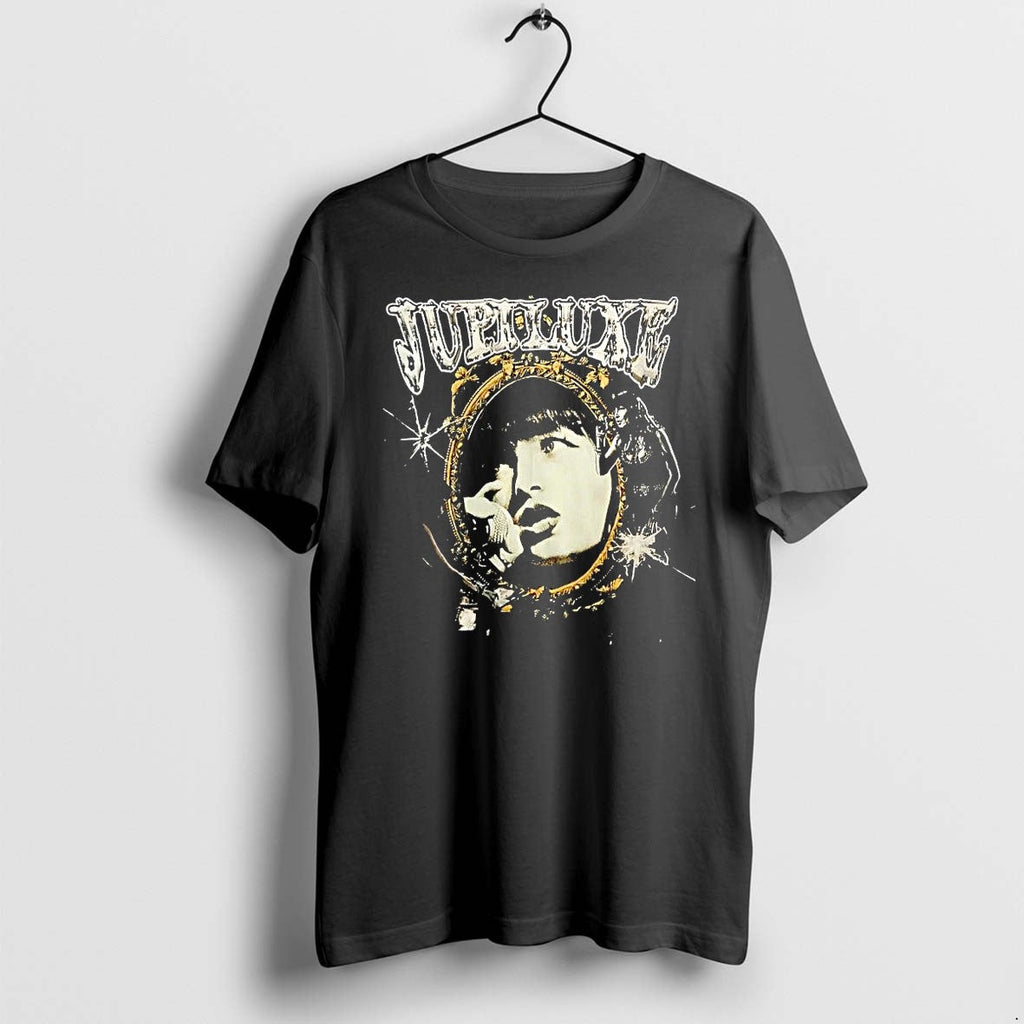 Official Jupiluxe Distressed Glam Rock Singer Mirror T Shirts Jpg Unisex T-shirt, Sweatshirt, Hoodie, Long Sleeve Tee - T-Shirt, Sweatshirt, Hoodie