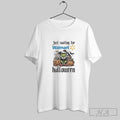 Official Just Waiting For Walmart Santa Grinch Halloween 2025 Shirt Unisex T-shirt, Sweatshirt, Hoodie, Long Sleeve Tee - T-Shirt, Sweatshirt, Hoodie