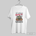 Official Just Waiting For Wendys Santa Grinch Halloween 2025 Shirt Unisex T-shirt, Sweatshirt, Hoodie, Long Sleeve Tee - T-Shirt, Sweatshirt, Hoodie