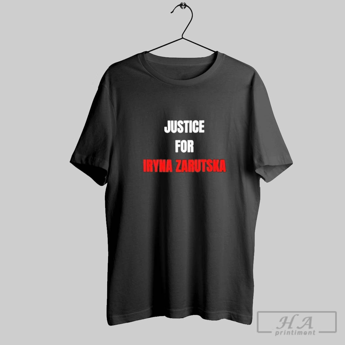 Official Justice For Iryna Zarutska Unisex T-shirt, Sweatshirt, Hoodie, Long Sleeve Tee - T-Shirt, Sweatshirt, Hoodie