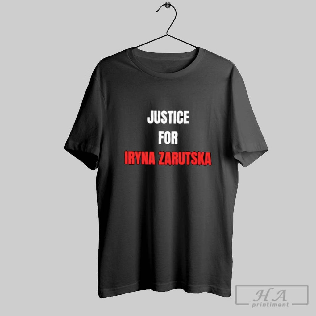 Official Justice For Iryna Zarutska Rep Unisex T-shirt, Sweatshirt, Hoodie, Long Sleeve Tee - T-Shirt, Sweatshirt, Hoodie