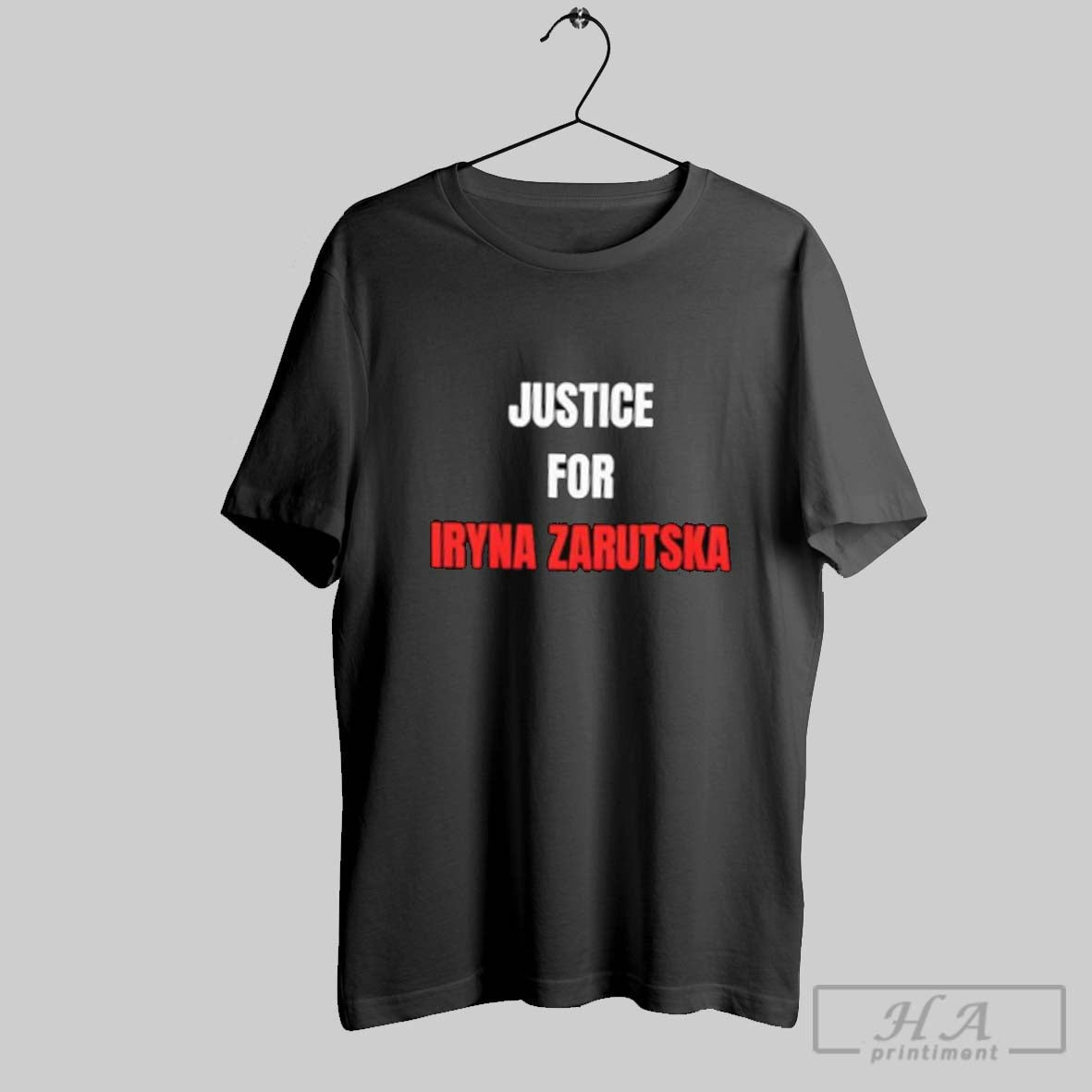 Official Justice For Iryna Zarutska Rep Unisex T-shirt, Sweatshirt, Hoodie, Long Sleeve Tee - T-Shirt, Sweatshirt, Hoodie